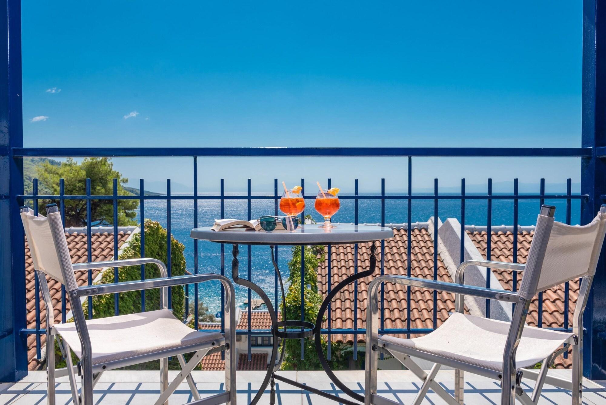 Adrina Beach Hotel Panormos  Exterior foto